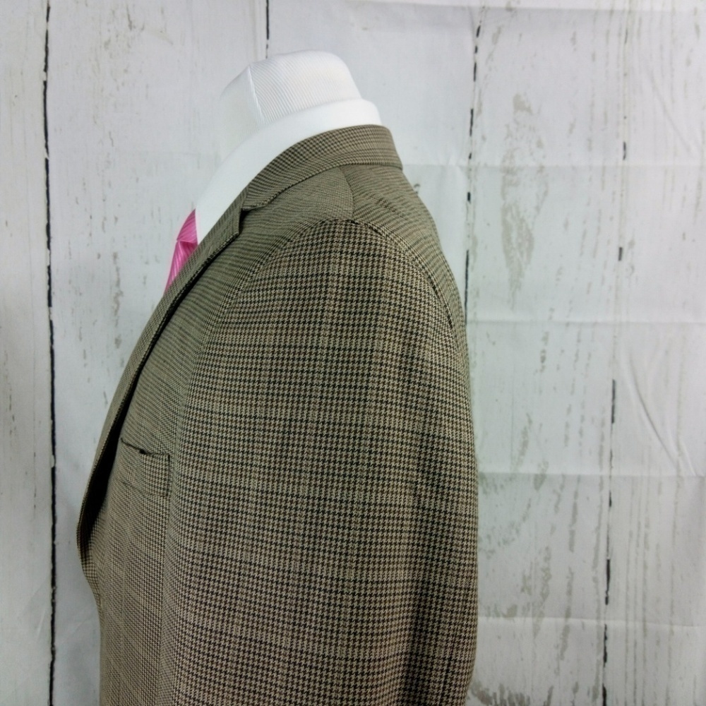 Club Room Macys 40R Multicolor Plaid Blazer Sports Coat